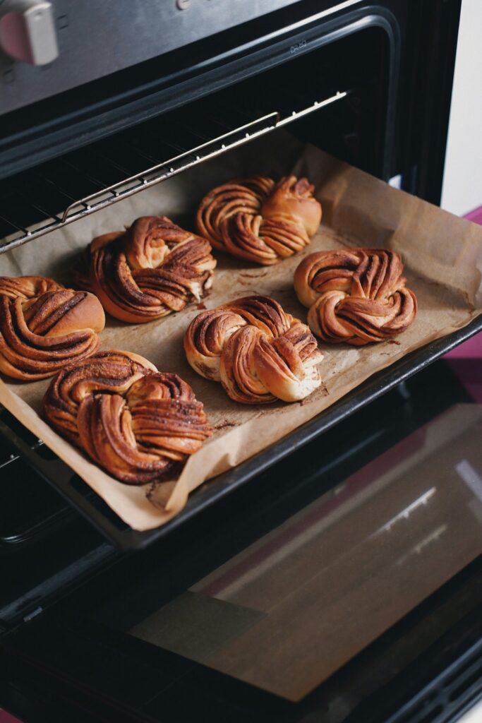 Cinnamon Cardamom Sourdough Buns